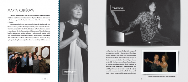 Marta Kubišová v knize